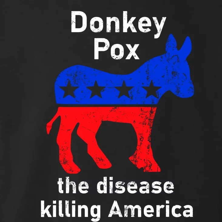 Donkey Pox Donkey Political Funny Satire Toddler Hoodie