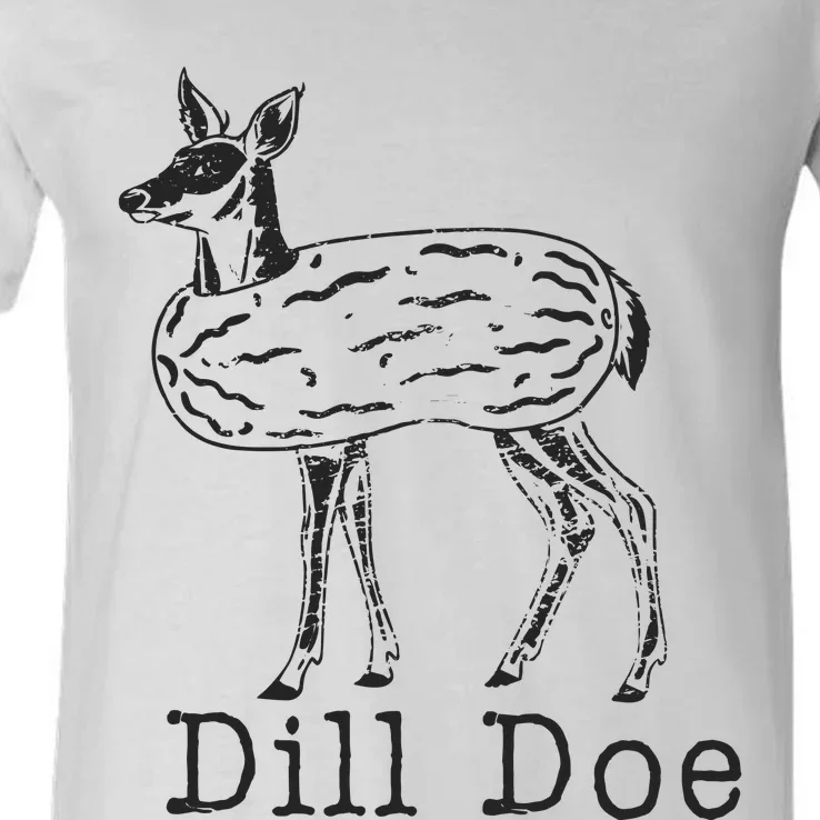 Dill Pickle Dill Doe V-Neck T-Shirt