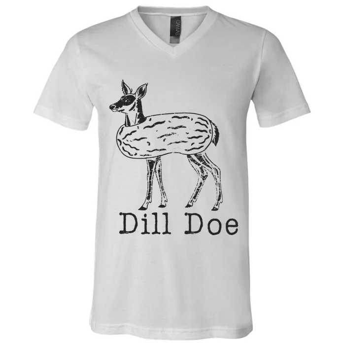 Dill Pickle Dill Doe V-Neck T-Shirt