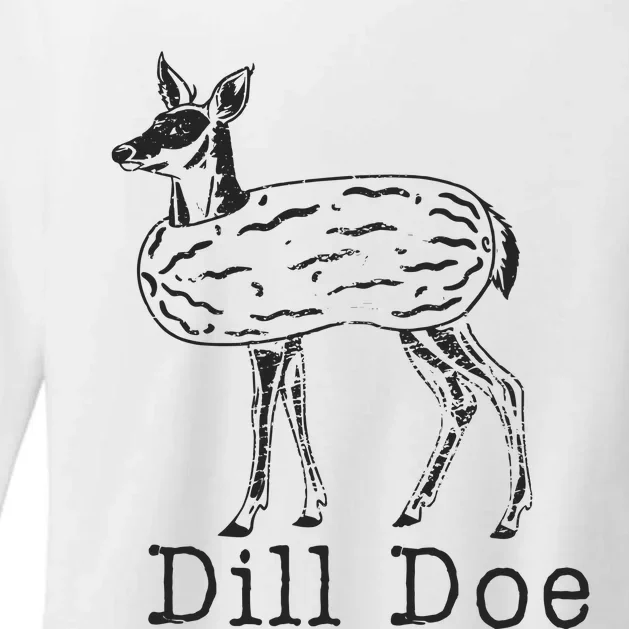 Dill Pickle Dill Doe Womens CVC Long Sleeve Shirt