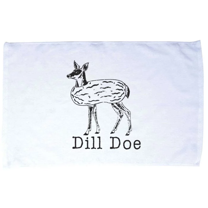 Dill Pickle Dill Doe Microfiber Hand Towel