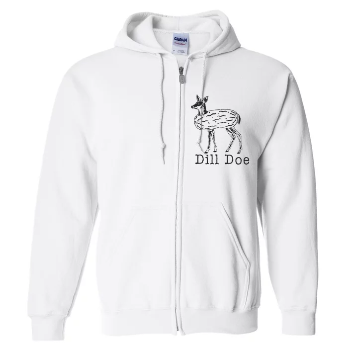 Dill Pickle Dill Doe Full Zip Hoodie