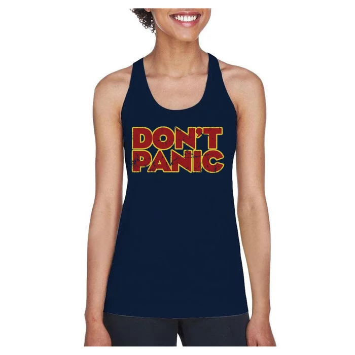 DonT Panic Women's Racerback Tank