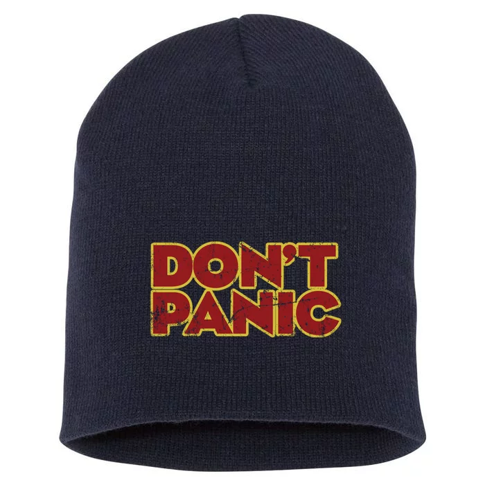 DonT Panic Short Acrylic Beanie