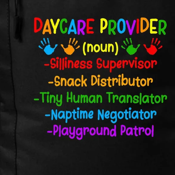 Daycare Provider Definition Daycare Daily Commute Backpack