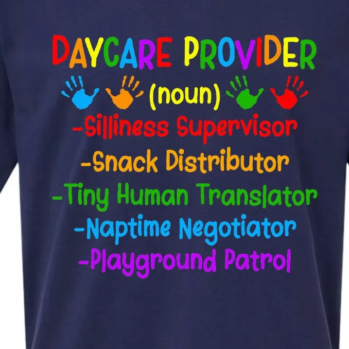 Daycare Provider Definition Daycare Sueded Cloud Jersey T-Shirt