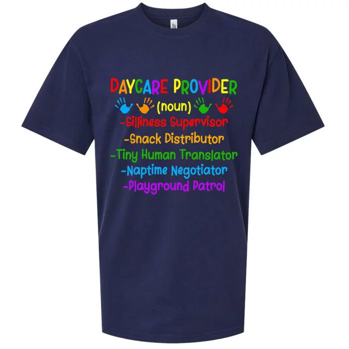 Daycare Provider Definition Daycare Sueded Cloud Jersey T-Shirt