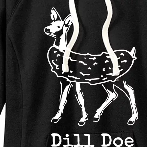 Dill Pickle Dill Doe Funny Women's Fleece Hoodie