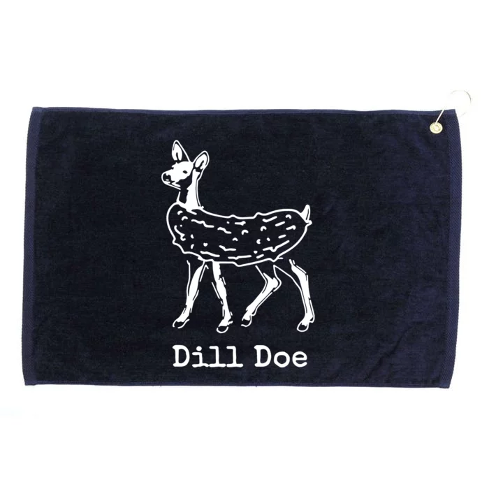 Dill Pickle Dill Doe Funny Grommeted Golf Towel