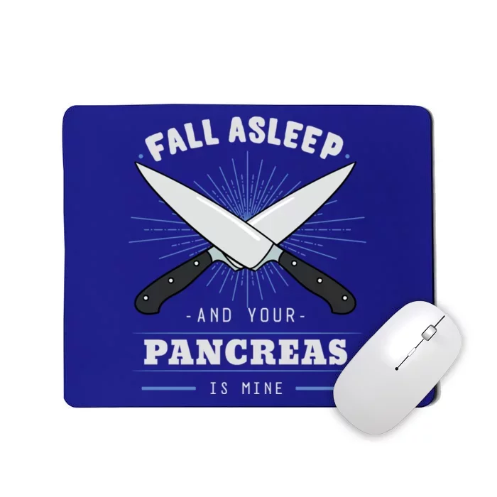 Diabetic Pancreas Diabetes Awareness Survivor Blood Sugar Funny Gift Mousepad