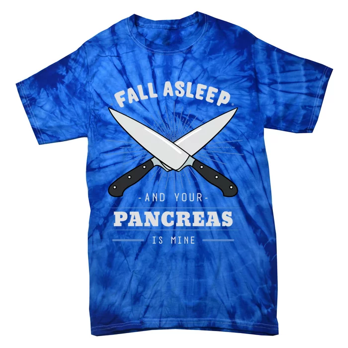 Diabetic Pancreas Diabetes Awareness Survivor Blood Sugar Funny Gift Tie-Dye T-Shirt