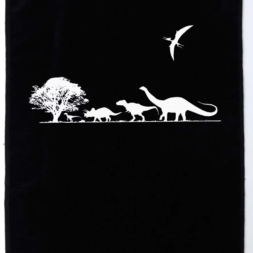 Dinosaurs Prehistoric Dinosaur Kids Or Adults Dino Platinum Collection Golf Towel