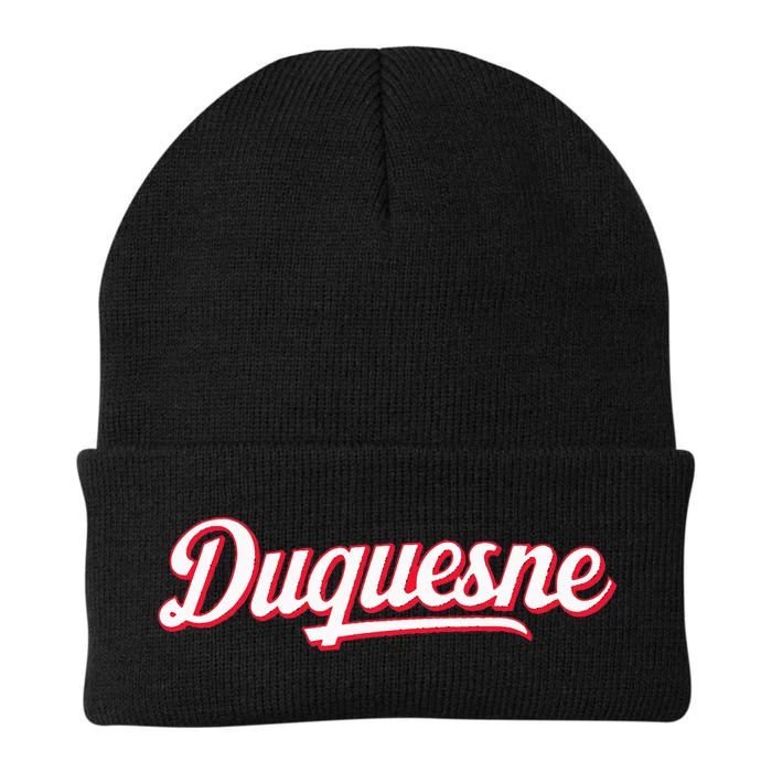 Duquesne Pennsylvania Knit Cap Winter Beanie