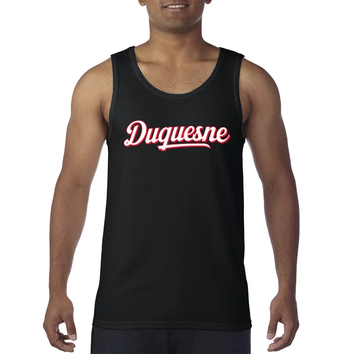 Duquesne Pennsylvania Tank Top