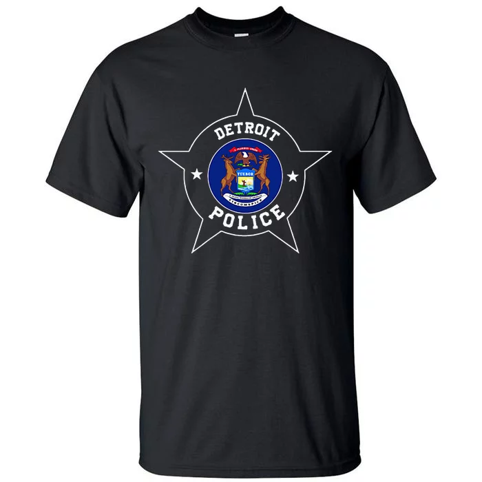 Detroit Police DPD Tall T-Shirt