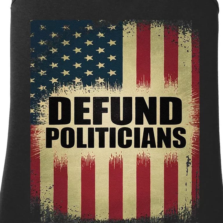 Defund Politicians Defund D.C. Clear The Swamp Ladies Essential Tank