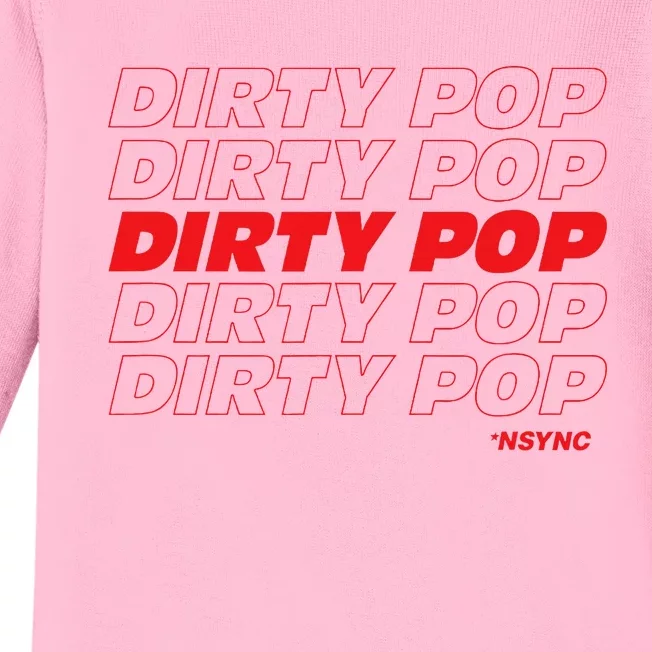 Dirty Pop Baby Long Sleeve Bodysuit