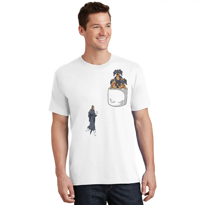 Dachshund Pocket T-Shirt