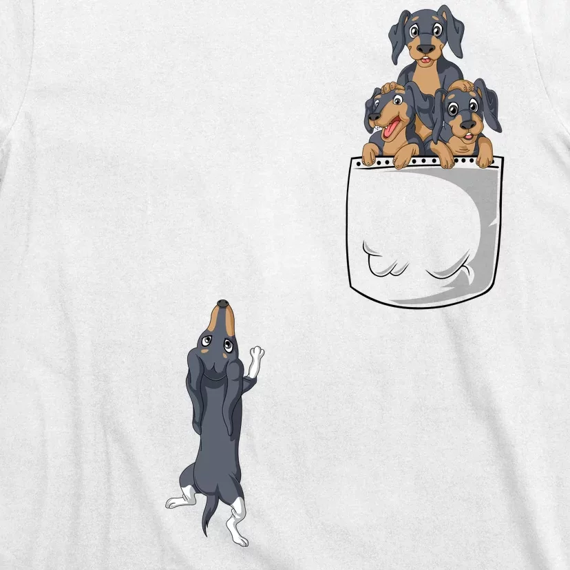 Dachshund Pocket T-Shirt