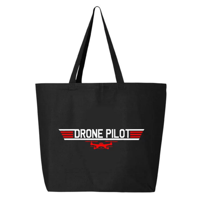 Drone Pilot Funny Quadcopter RC Flying Wings Gift 25L Jumbo Tote