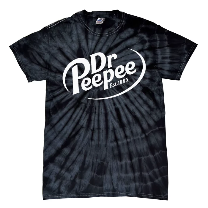 Dr. Peepee Funny Logo Parodien Tie-Dye T-Shirt