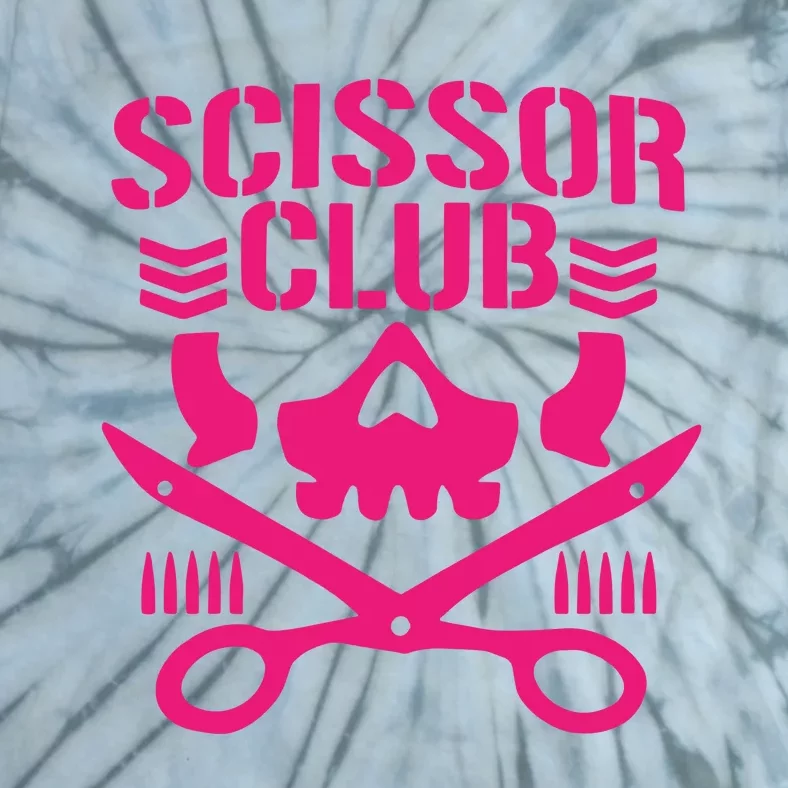 Dark Puroresu Flowsion Scissor Club Tie-Dye T-Shirt