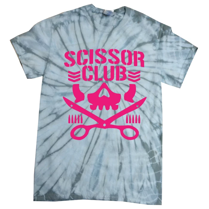 Dark Puroresu Flowsion Scissor Club Tie-Dye T-Shirt