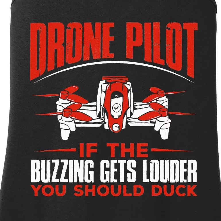 Drone Pilot Funny Drones Drone Pilot Quadrotor Ladies Essential Tank