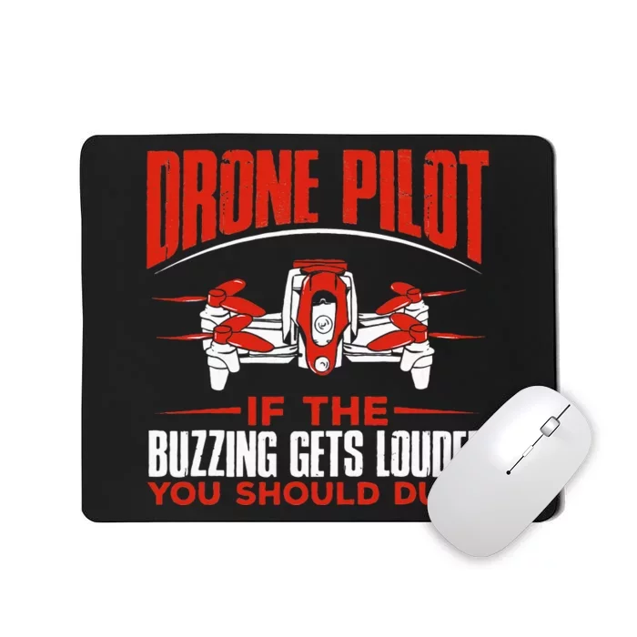 Drone Pilot Funny Drones Drone Pilot Quadrotor Mousepad