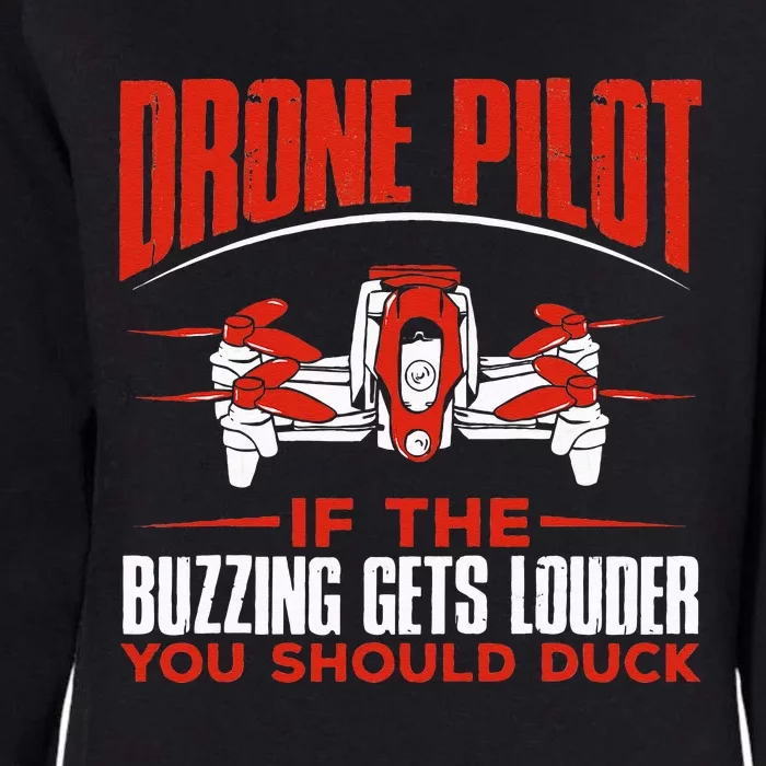 Drone Pilot Funny Drones Drone Pilot Quadrotor Womens California Wash Sweatshirt