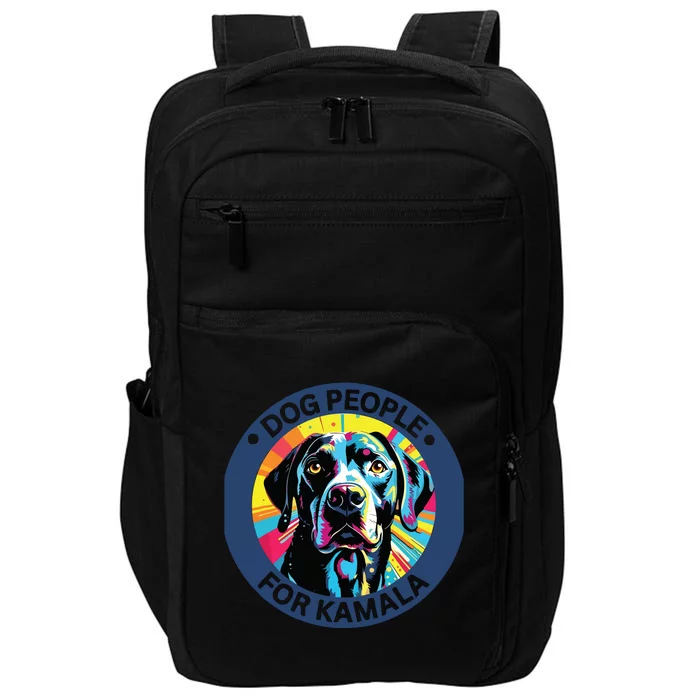 Dog People For Kamala Harris Impact Tech Backpack