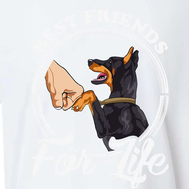 Doberman Pinscher Funny Doberman Lover Sueded Cloud Jersey T-Shirt