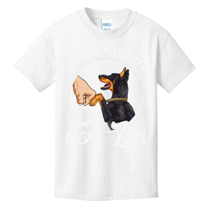 Doberman Pinscher Funny Doberman Lover Kids T-Shirt