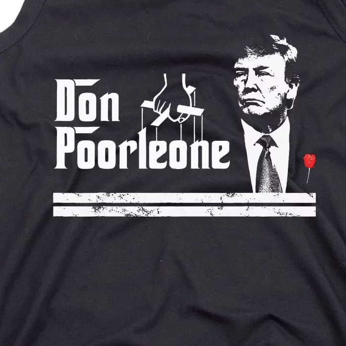 Don Poorleone Funny Anti Trump Tank Top