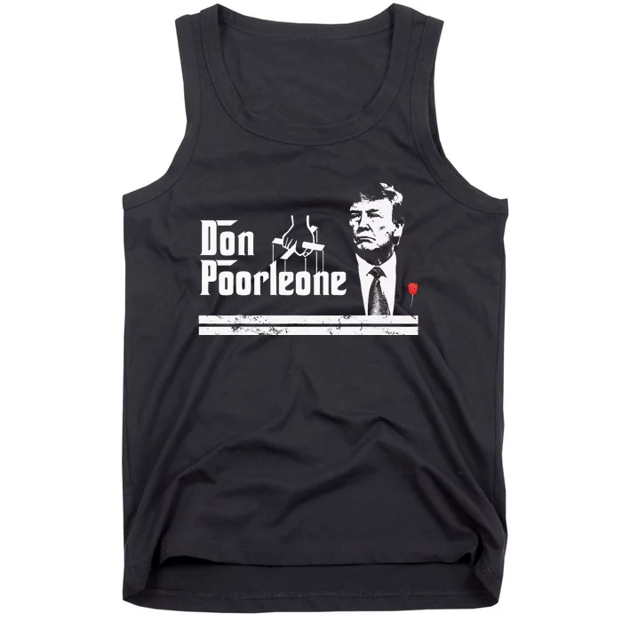 Don Poorleone Funny Anti Trump Tank Top