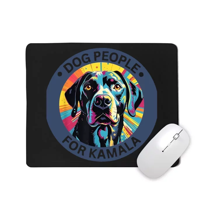 Dog People For Kamala Harris Mousepad