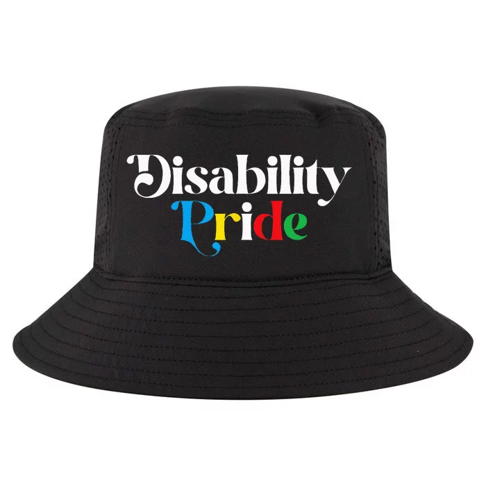 Disability Pride Flag July Disabled Pride Month Awareness Cool Comfort Performance Bucket Hat