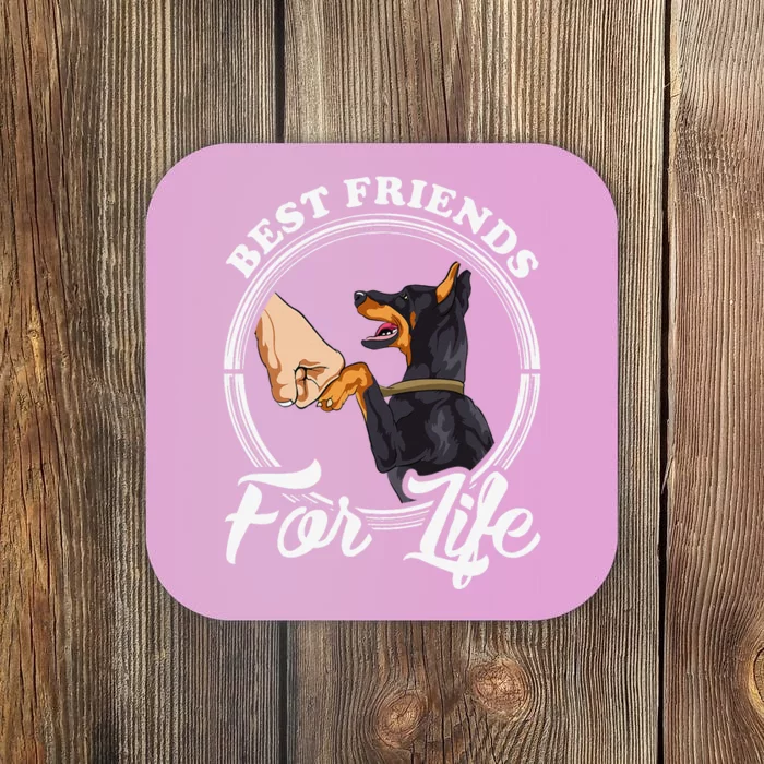 Doberman Pinscher Funny Doberman Lover Coaster