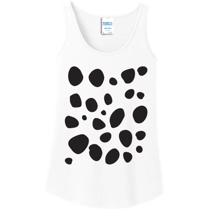 Dalmatian Pattern For Dalmatian Lover Dalmatian Print Ladies Essential Tank