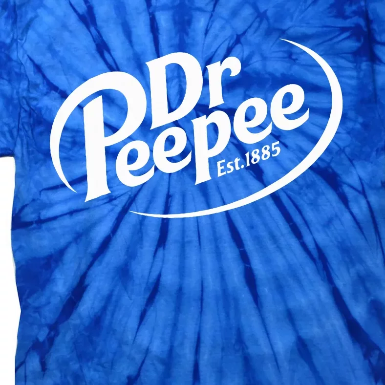 Dr. Peepee Funny Parodien Tie-Dye T-Shirt