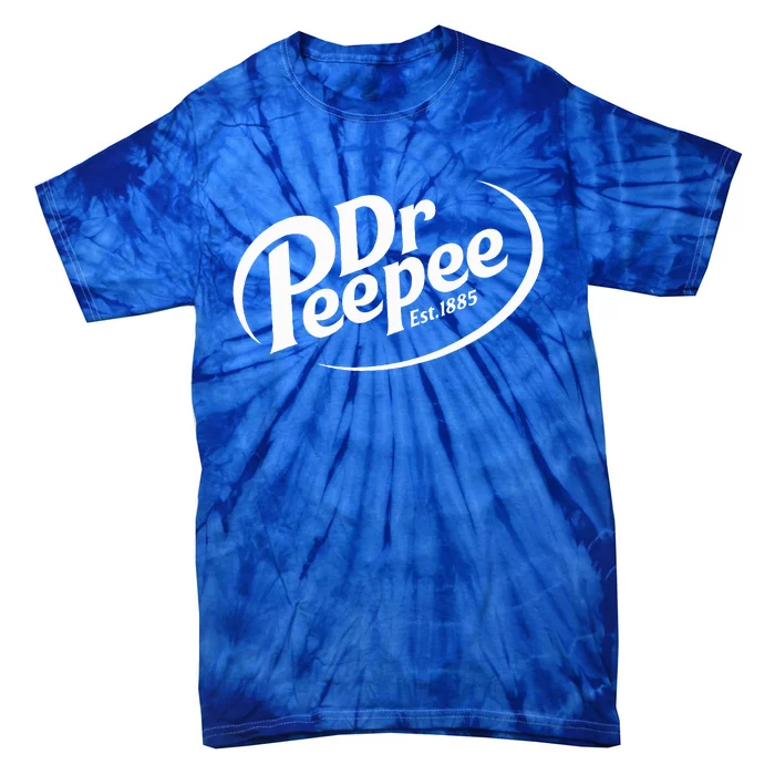 Dr. Peepee Funny Parodien Tie-Dye T-Shirt