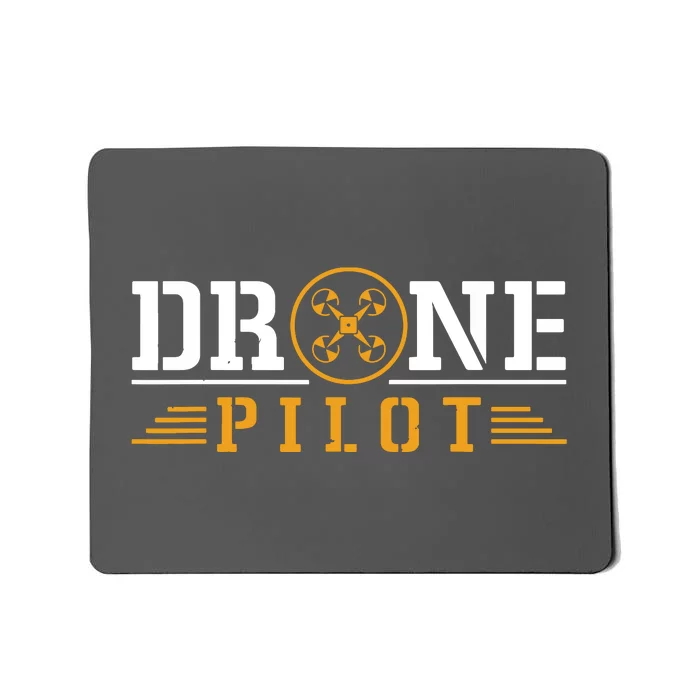 Drone Pilot Funny Quadrotor Drone Pilot Drones Mousepad