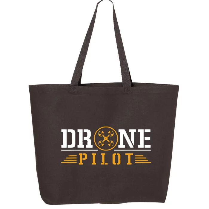 Drone Pilot Funny Quadrotor Drone Pilot Drones 25L Jumbo Tote