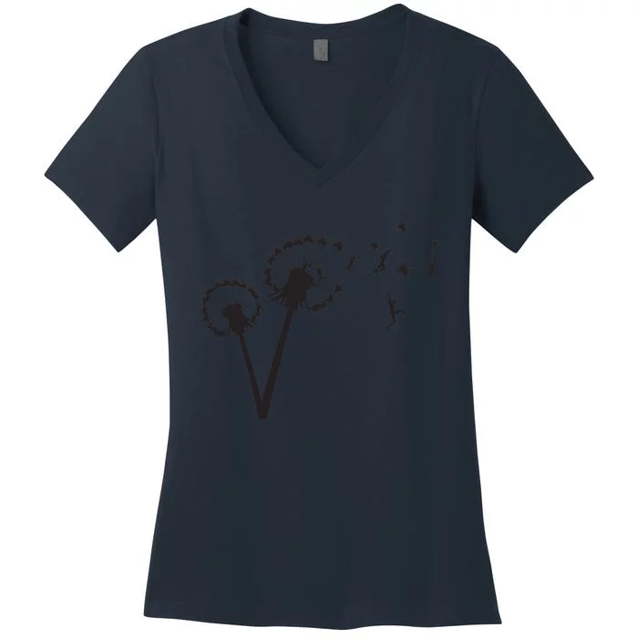 Dandylion People Flight Women's V-Neck T-Shirt