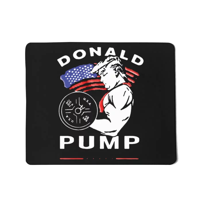 Donald Pump Gym Bodybuilder And Weightlifting Mousepad