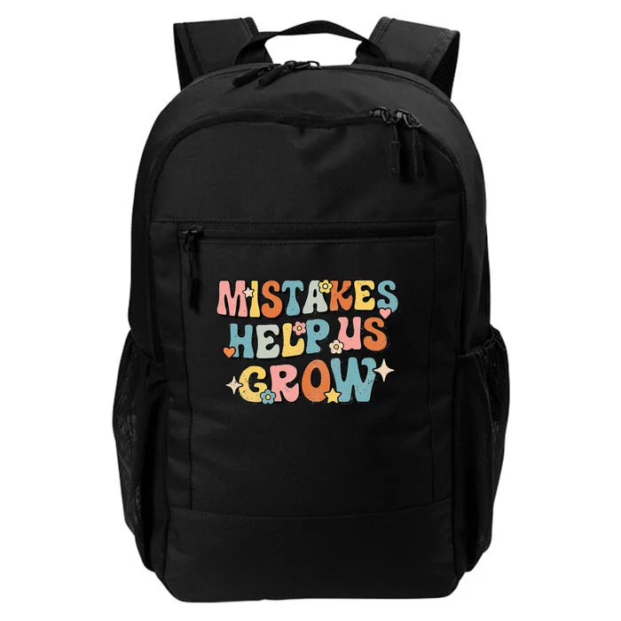 Daisy Positive Growth Mindset Retro Teacher Back To School Daily Commute Backpack