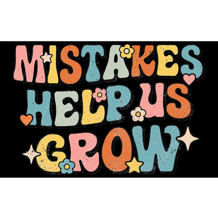 Daisy Positive Growth Mindset Retro Teacher Back To School Bumper Sticker