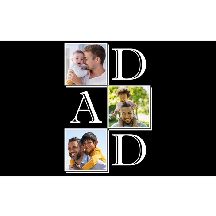 Dad Personalized Gift For Fathers Day Custom Photo Bumper Sticker