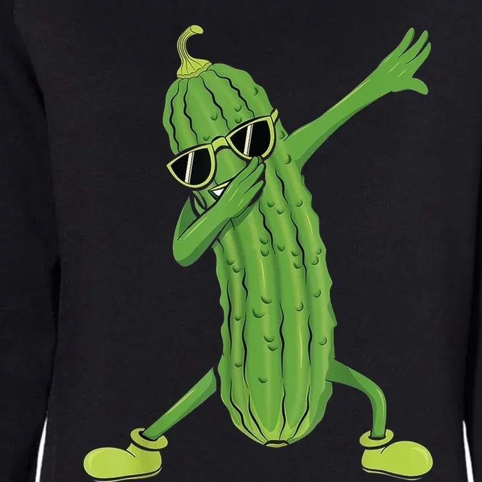 Dabbing Pickle Gift Dancing Cucumber Lover Funny Gifts Womens California Wash Sweatshirt