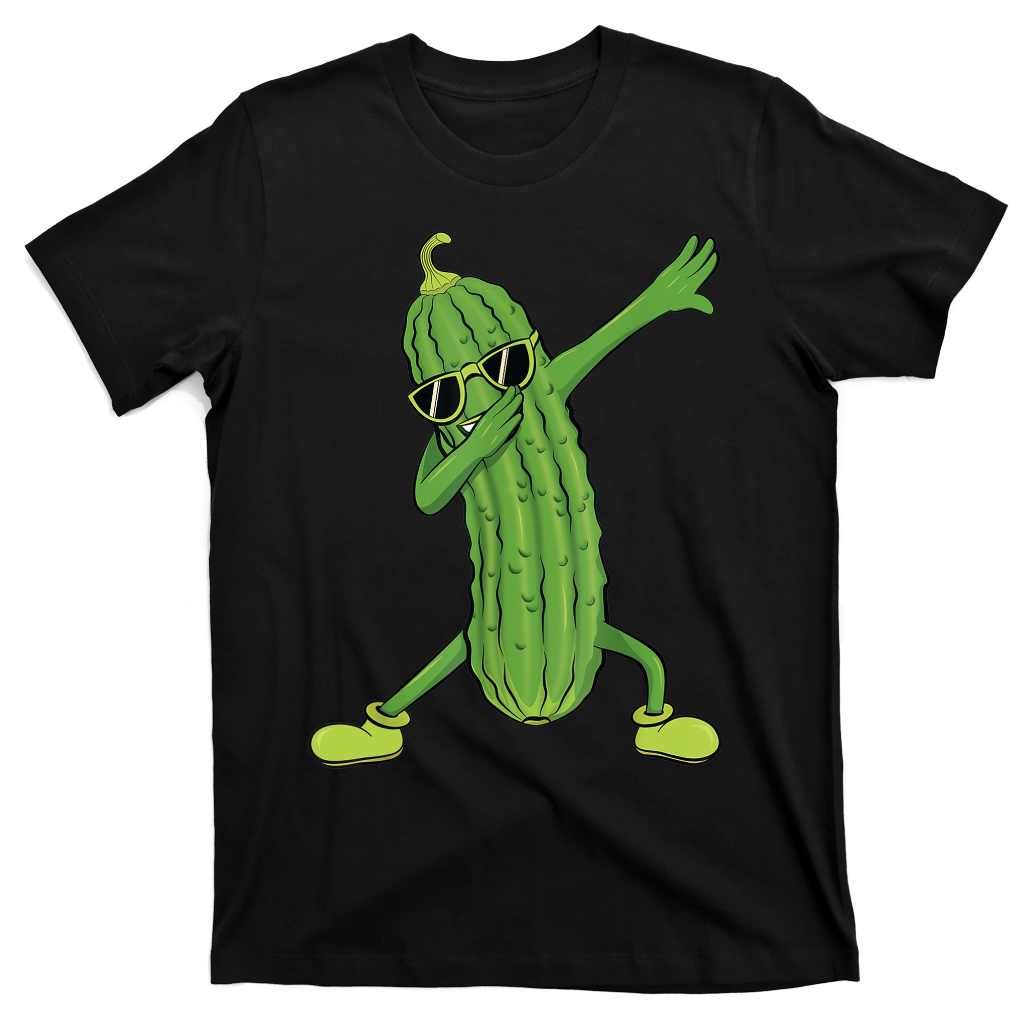 Dabbing Pickle Gift Dancing Cucumber Lover Funny Gifts T-Shirt